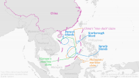 Старинная морская карта — оружие Китая